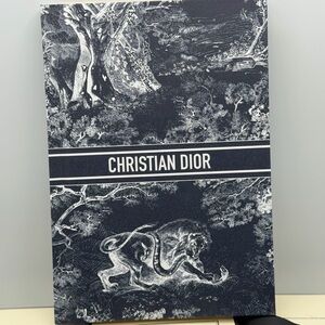 Christian Dior Navy and White notebook